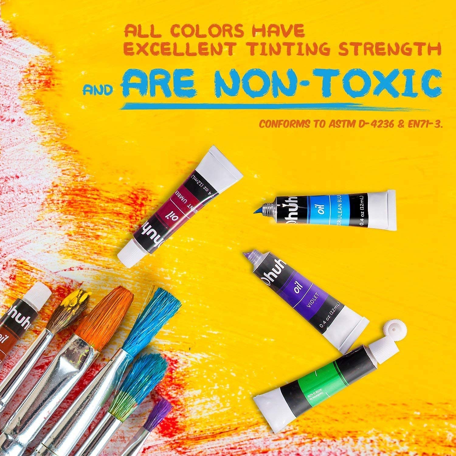 Ohuhu Oil Paint Set
