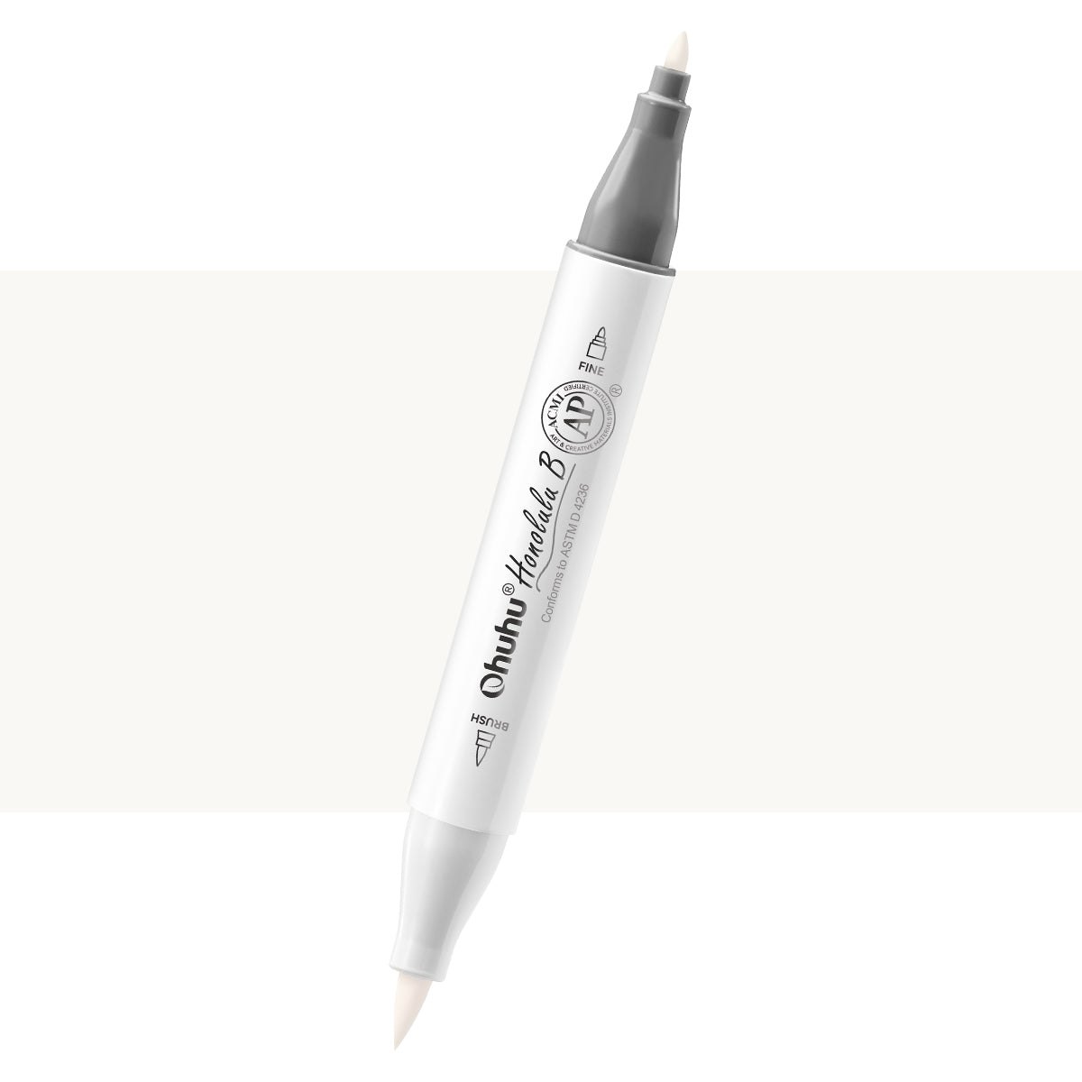 Ohuhu Honolulu B 0 Individual Marker. Brush & Fine