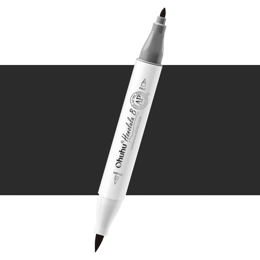 Ohuhu Honolulu B 120 Individual Marker. Brush & Fine