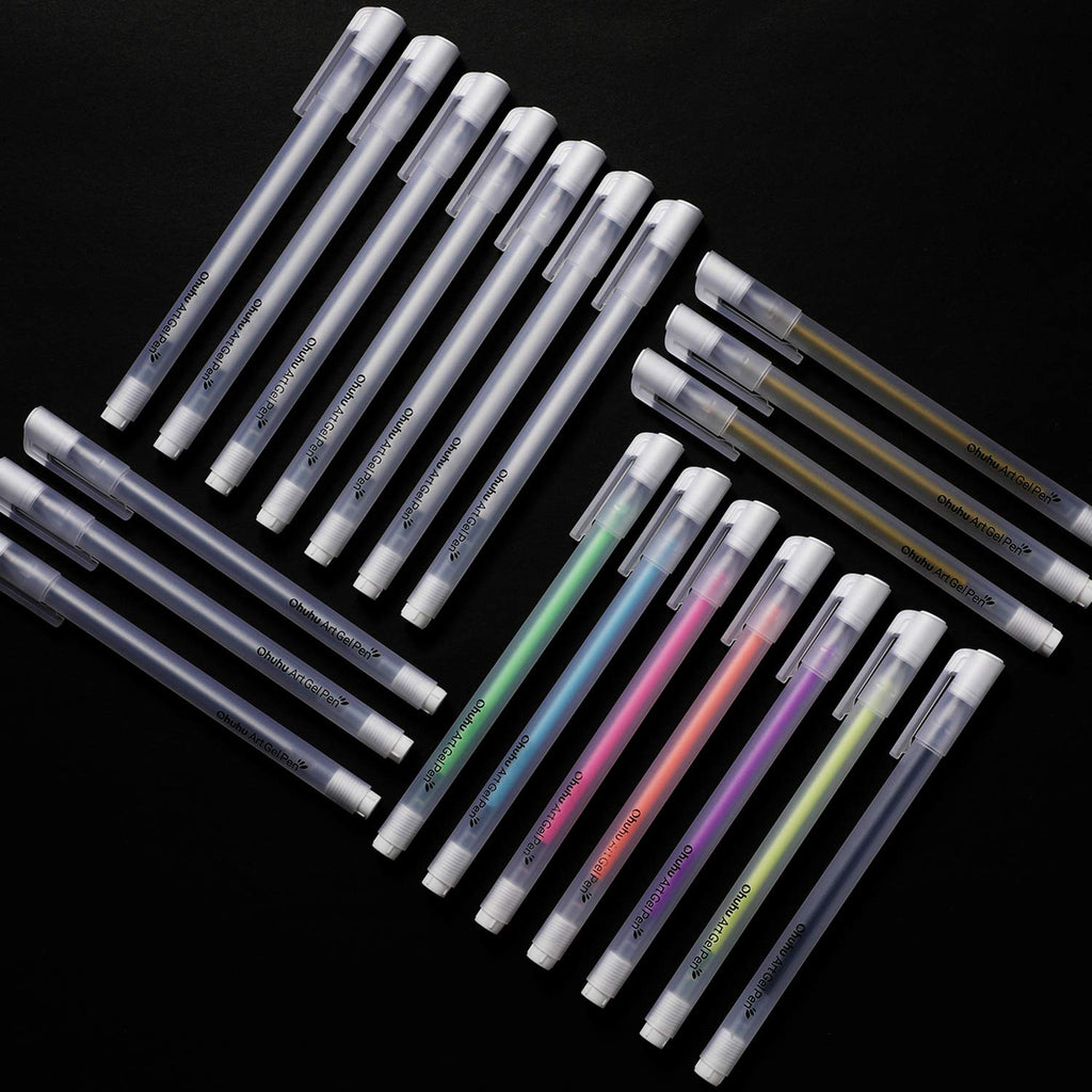 Ohuhu Premium Gel Pen Set. 20 Pack