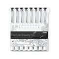 Ohuhu Fineliner Drawing Pen. 8 Pack