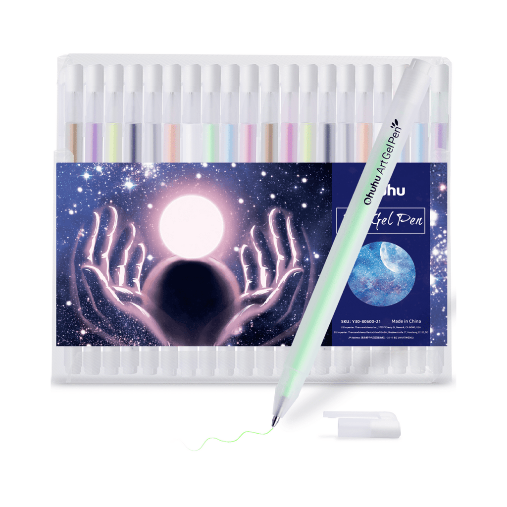 Ohuhu Premium Gel Pen Set. 20 Pack