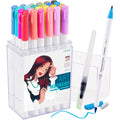 Ohuhu Dual Brush Pen Art Markers. Brush & Fine(US Exclusive)