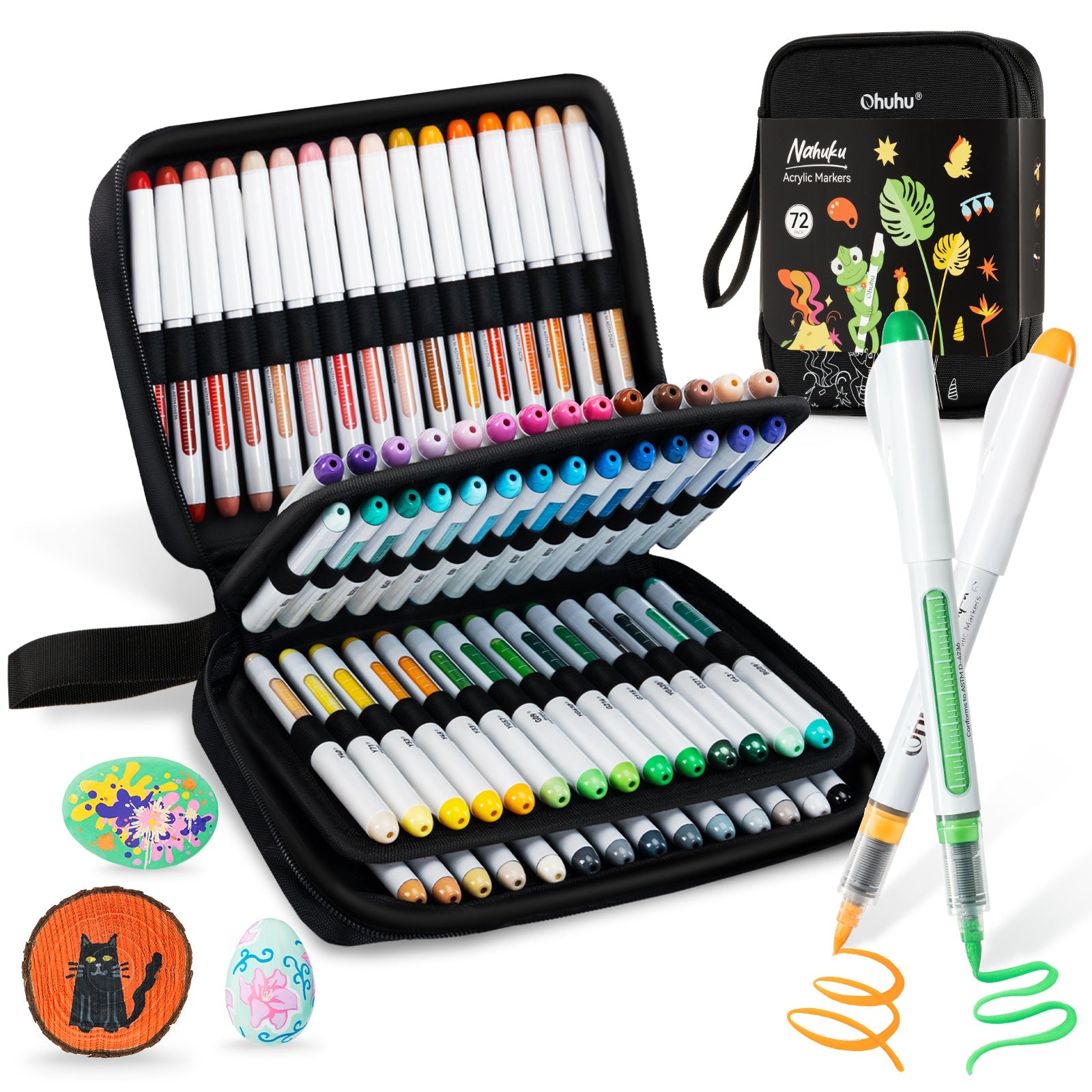 Ohuhu Nahuku Direct-ink Acrylic Markers