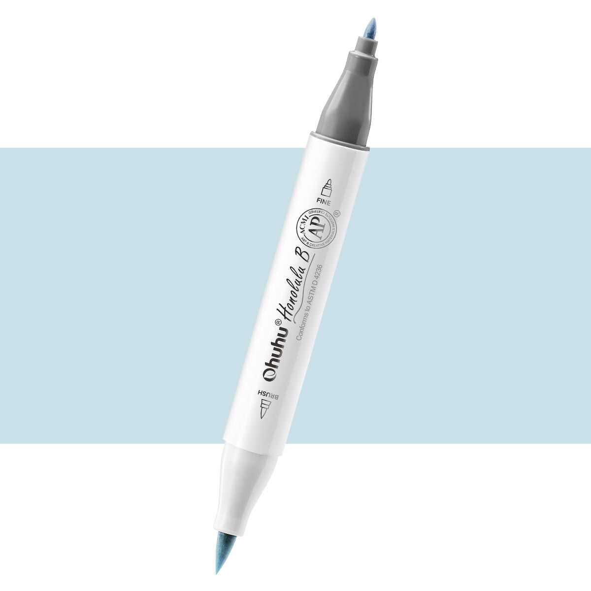 Ohuhu Honolulu B B03 (Replace B030) Individual Marker. Brush & Fine