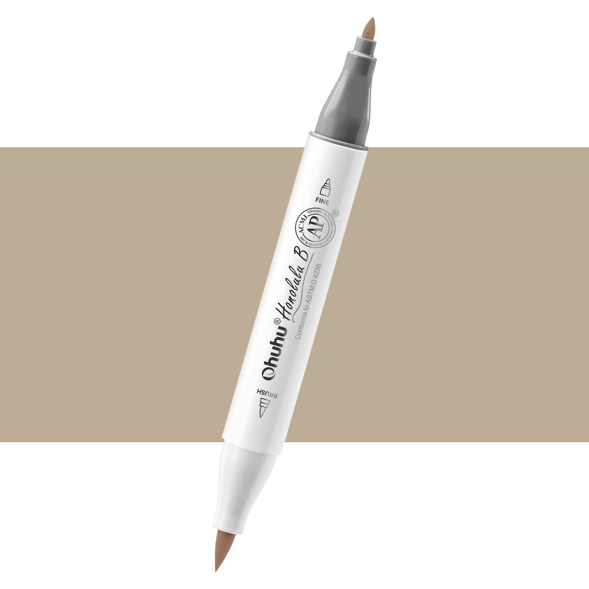Ohuhu Honolulu B E111 (Replace YG100) Individual Marker. Brush & Fine