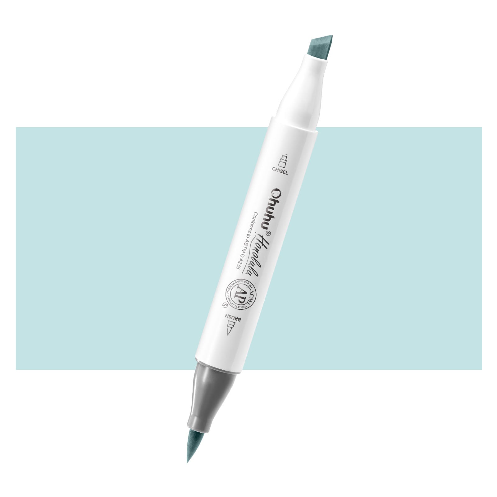 Ohuhu Honolulu BG4 / B02 Individual Marker. Brush & Chisel