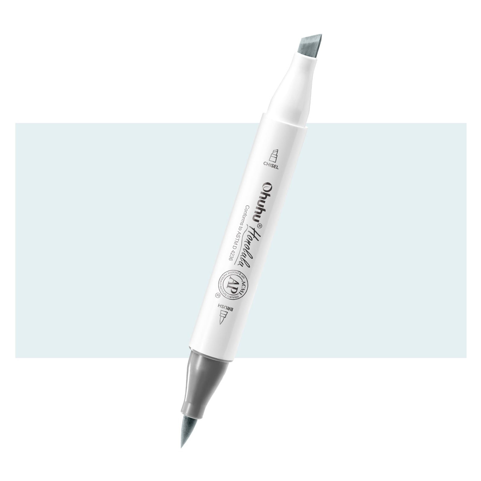 Ohuhu Honolulu MG020 / B21 Individual Marker. Brush & Chisel