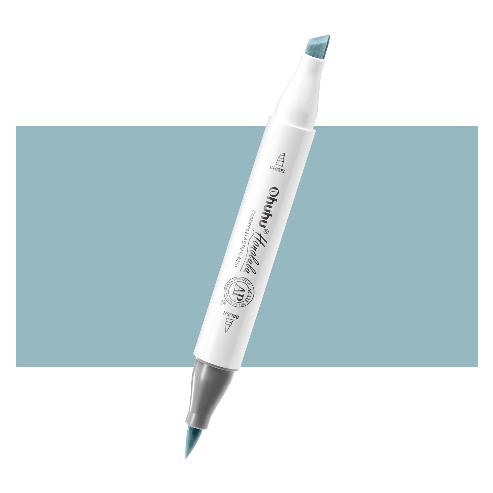 Ohuhu Honolulu MG060 / B311 Individual Marker. Brush & Chisel