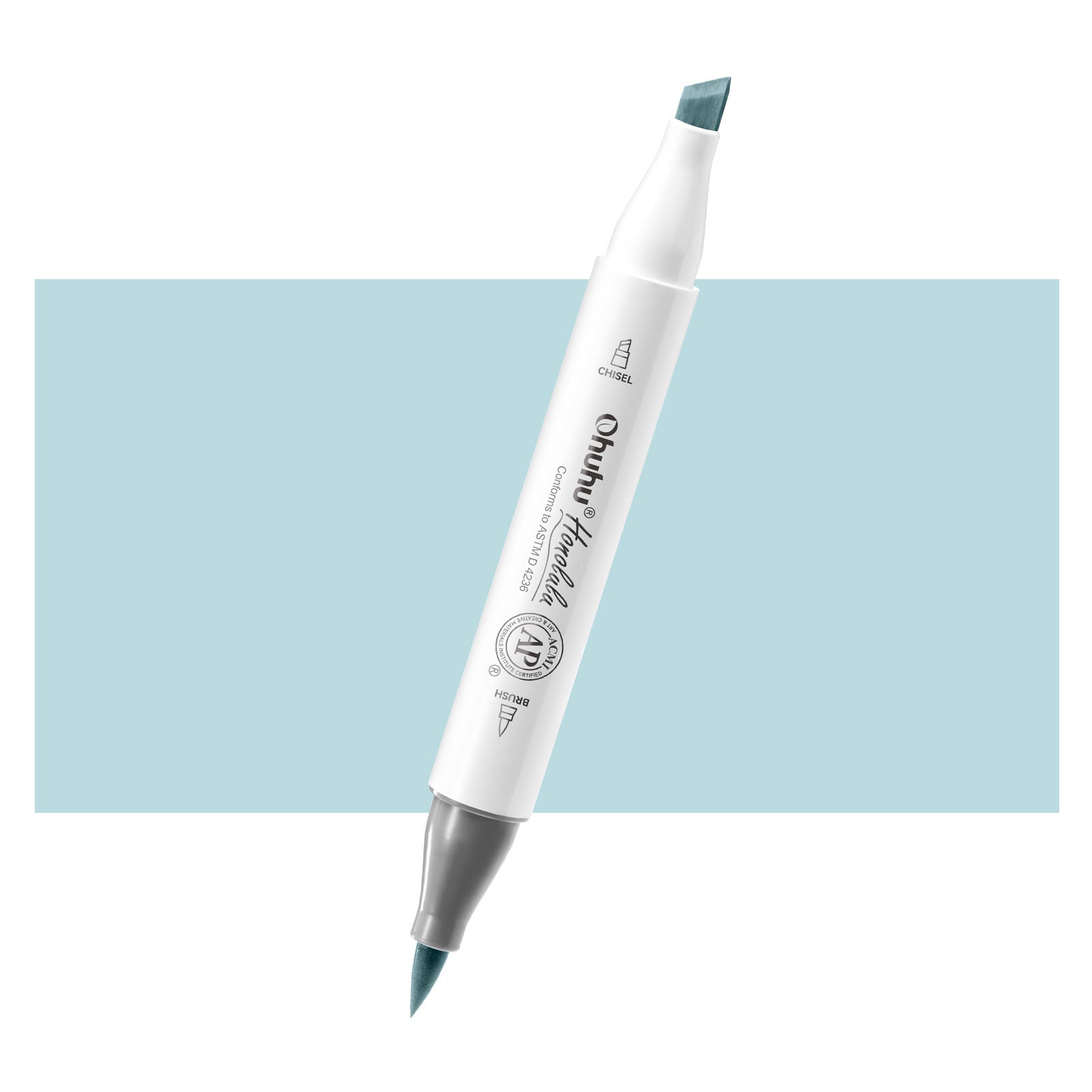 Ohuhu Honolulu G322 / BG04 Individual Marker. Brush & Chisel