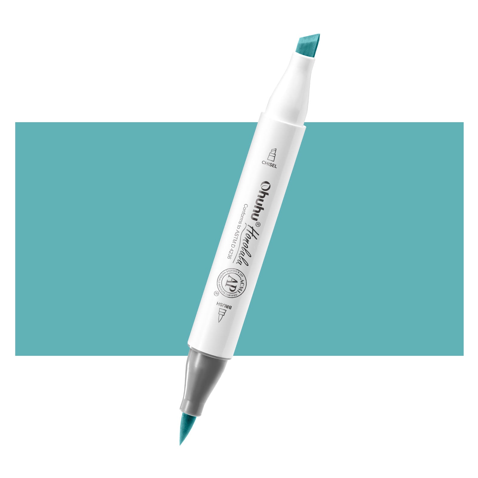 Ohuhu Honolulu PB9 / BG114 Individual Marker. Brush & Chisel