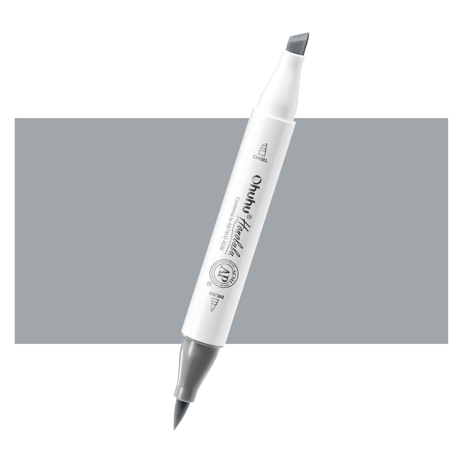 Ohuhu Honolulu GG060 / BGY13 Individual Marker. Brush & Chisel