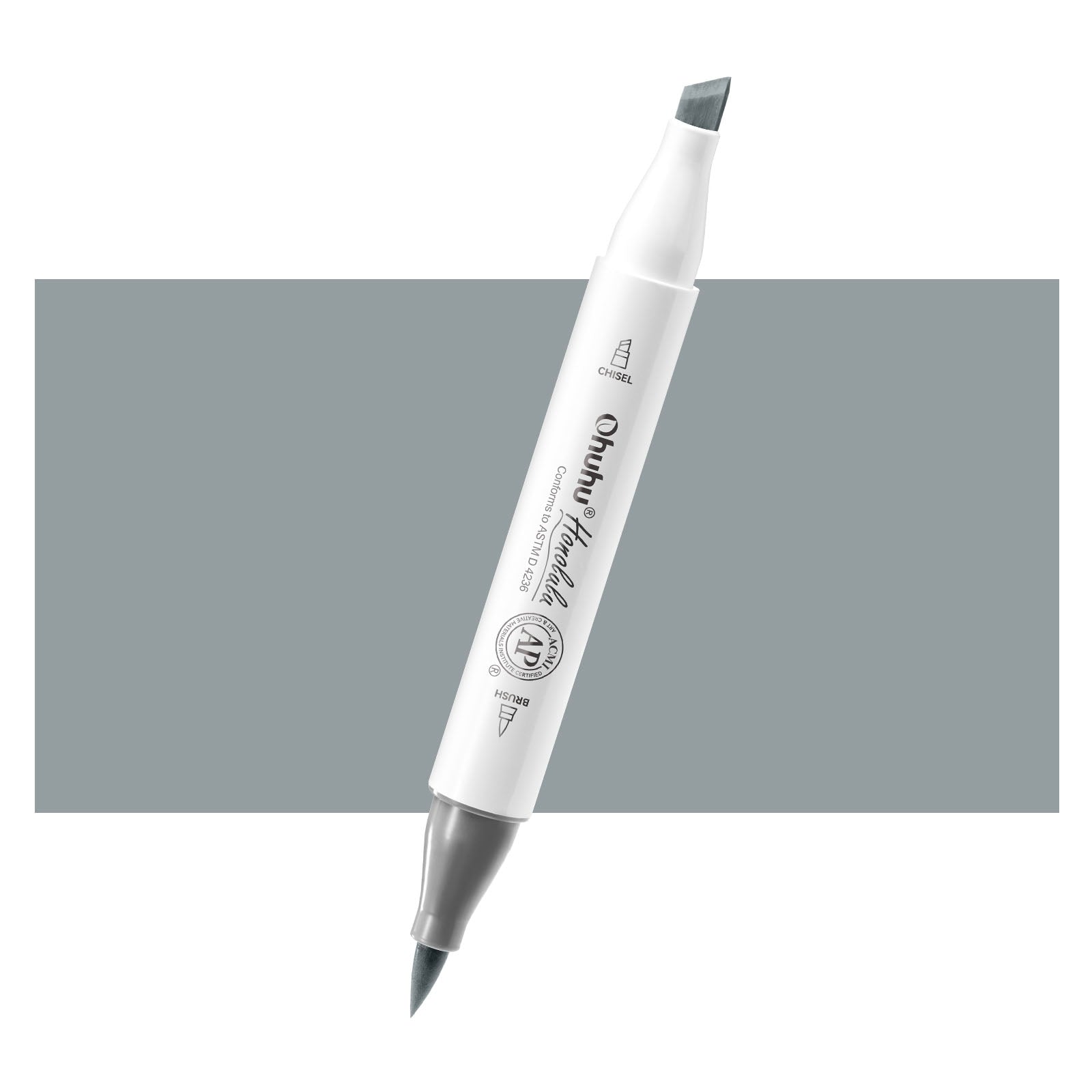 Ohuhu Honolulu GG5 / BGY15 Individual Marker. Brush & Chisel