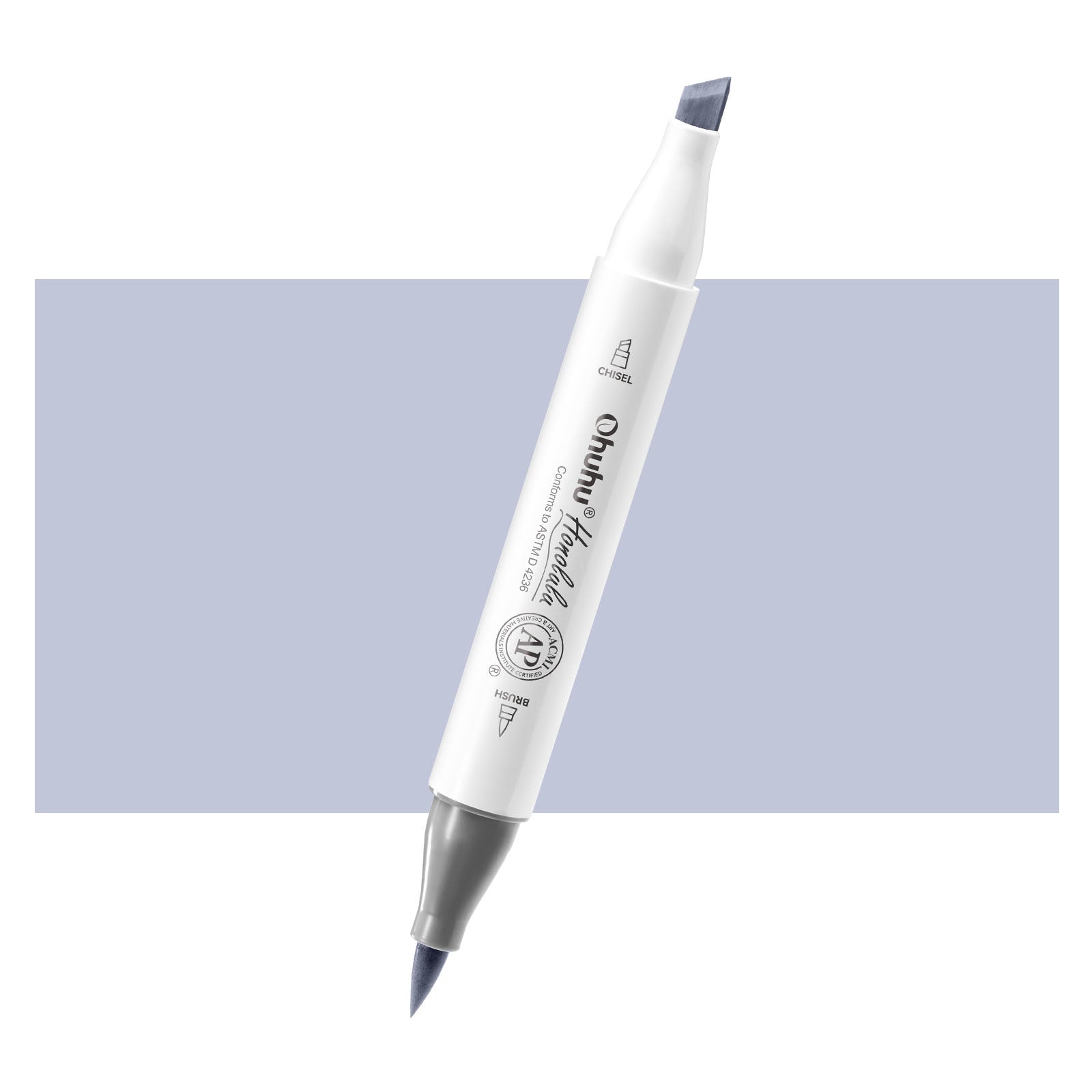 Ohuhu Honolulu V340 / BV15 Individual Marker. Brush & Chisel