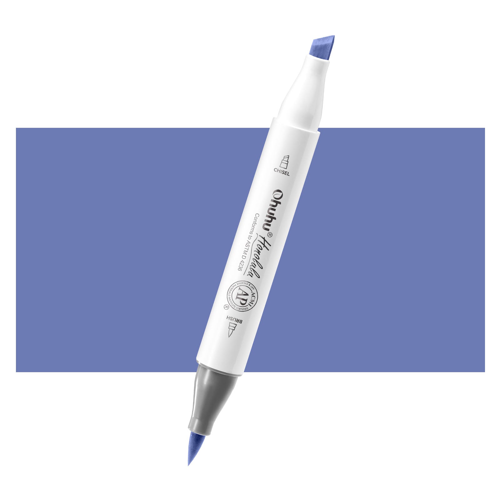 Ohuhu Honolulu V370 / BV28 Individual Marker. Brush & Chisel