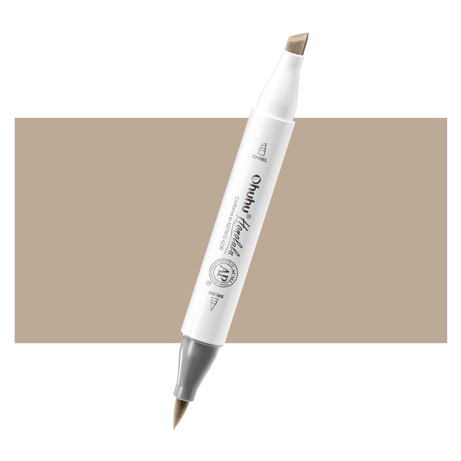 Ohuhu Honolulu YG100 / E111 Individual Marker. Brush & Chisel