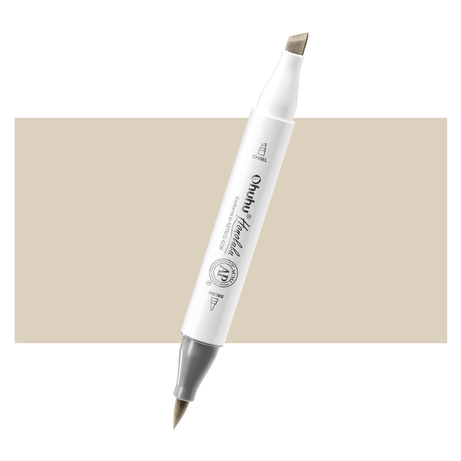 Ohuhu Honolulu YG040 / E14 Individual Marker. Brush & Chisel