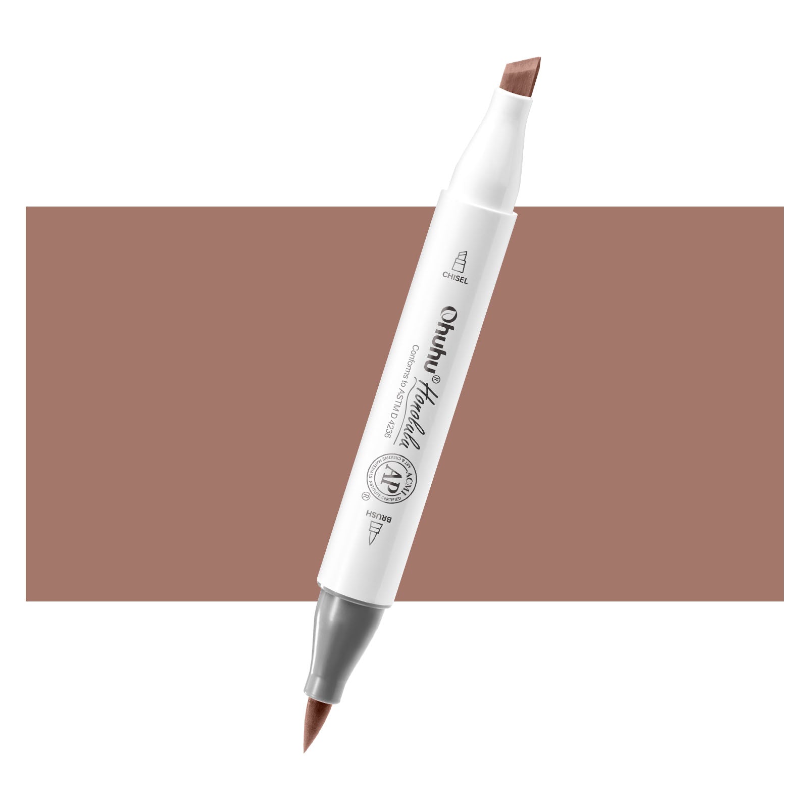 Ohuhu Honolulu YR10 / E612 Individual Marker. Brush & Chisel