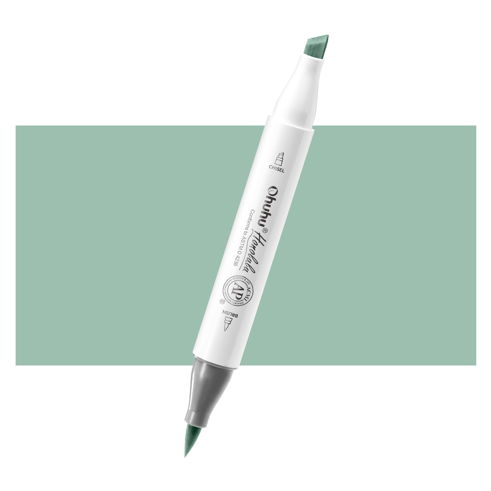 Ohuhu Honolulu G330 / G012 Individual Marker. Brush & Chisel