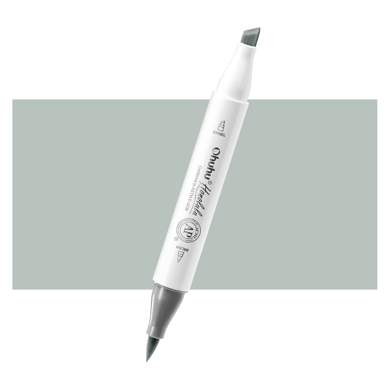 Ohuhu Honolulu GG040 / GG25 Individual Marker. Brush & Chisel