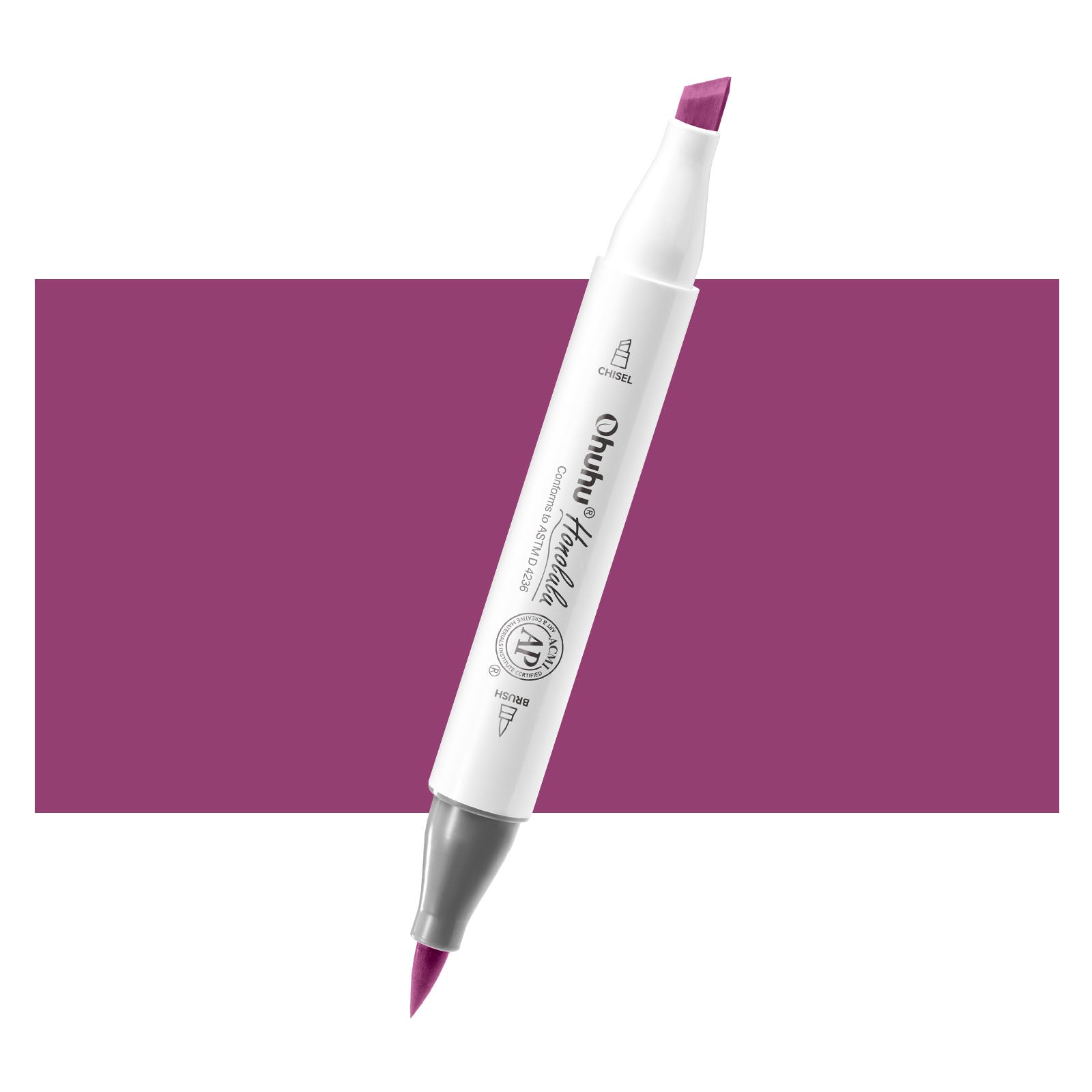 Ohuhu Honolulu P1 / RV314 Individual Marker. Brush & Chisel