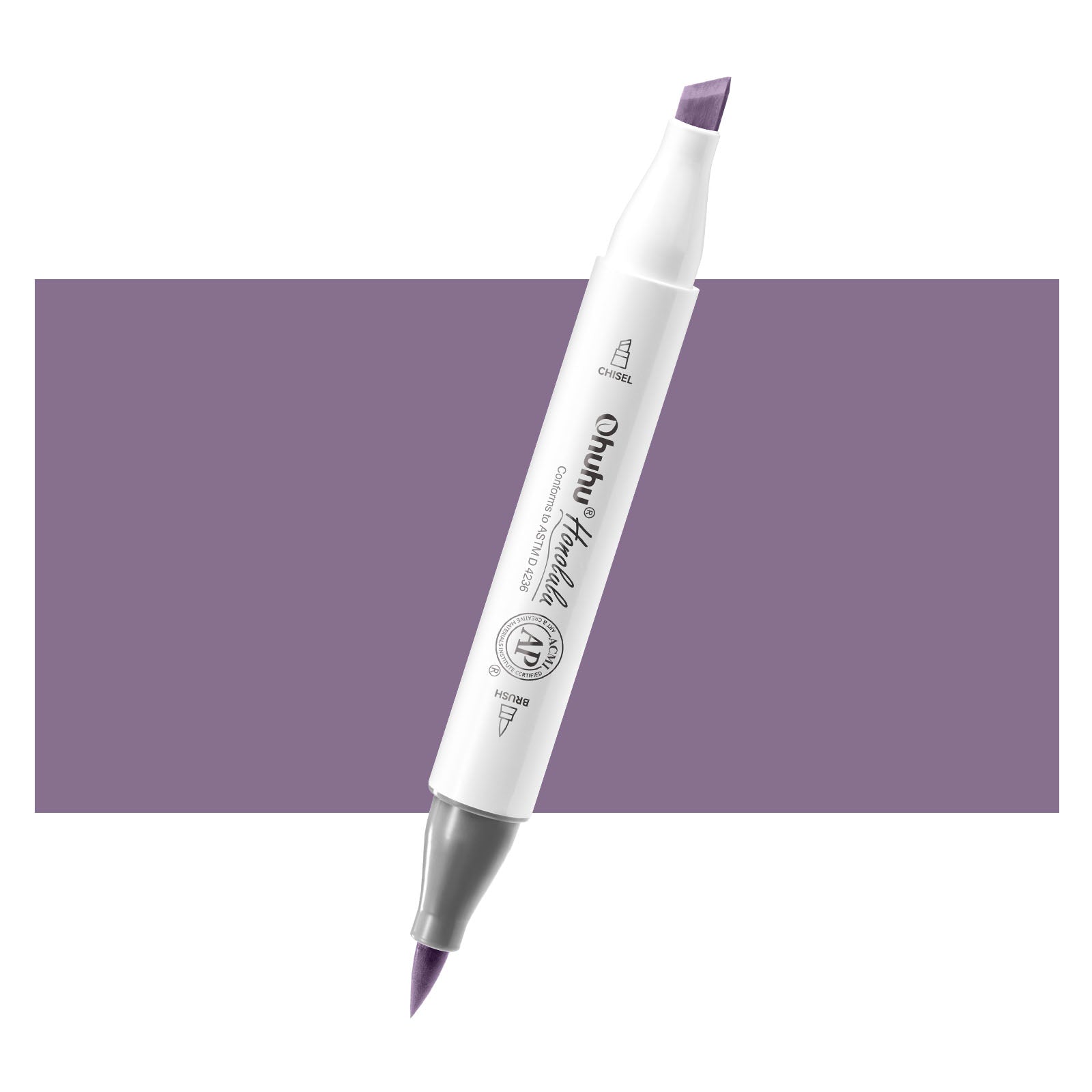 Ohuhu Honolulu V080 / V015 Individual Marker. Brush & Chisel