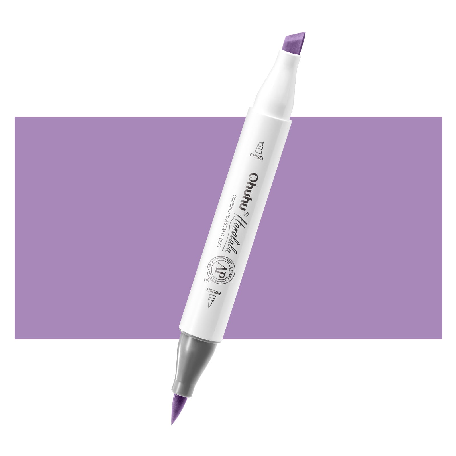 Ohuhu Honolulu V050 / V08 Individual Marker. Brush & Chisel