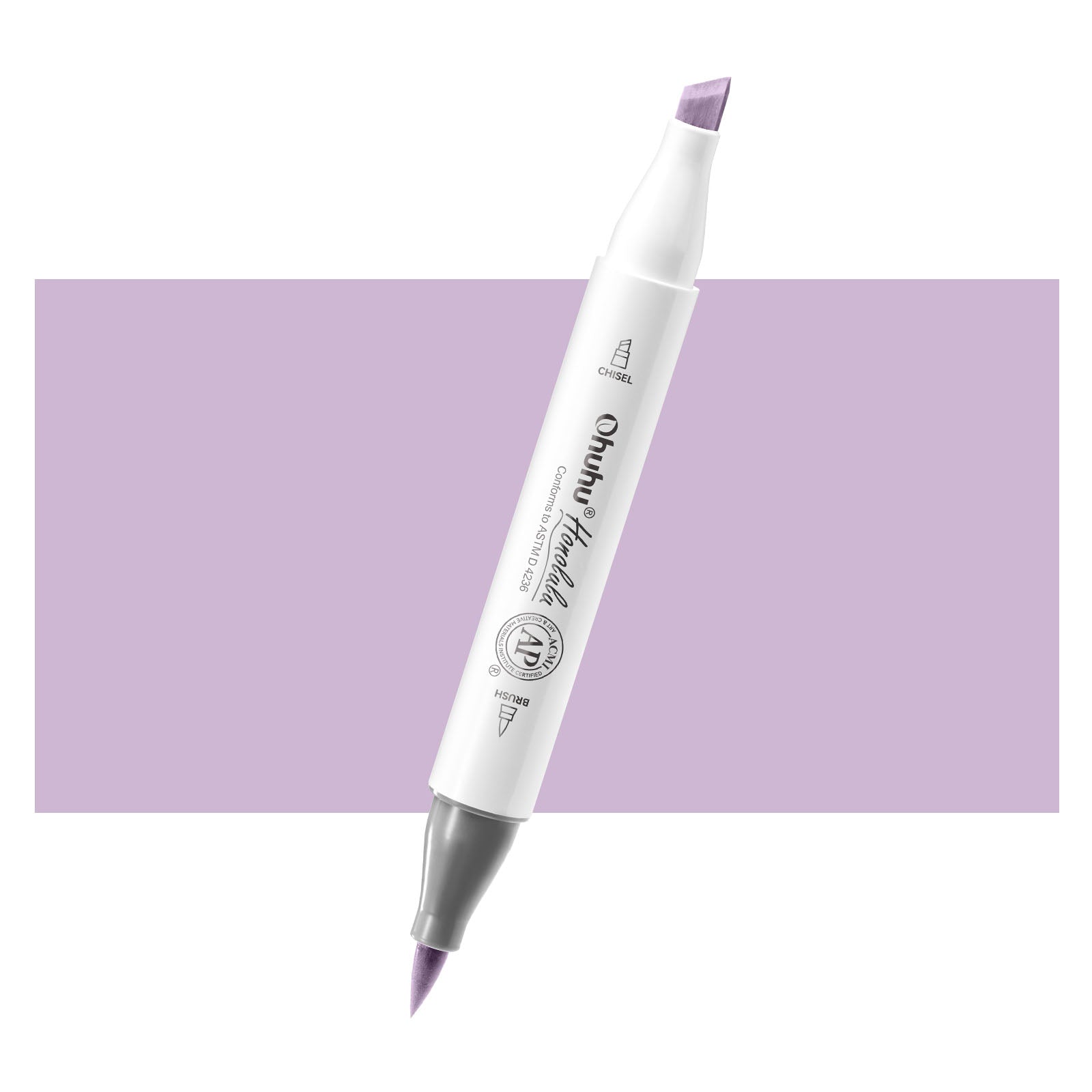 Ohuhu Honolulu V030 / V14 Individual Marker. Brush & Chisel