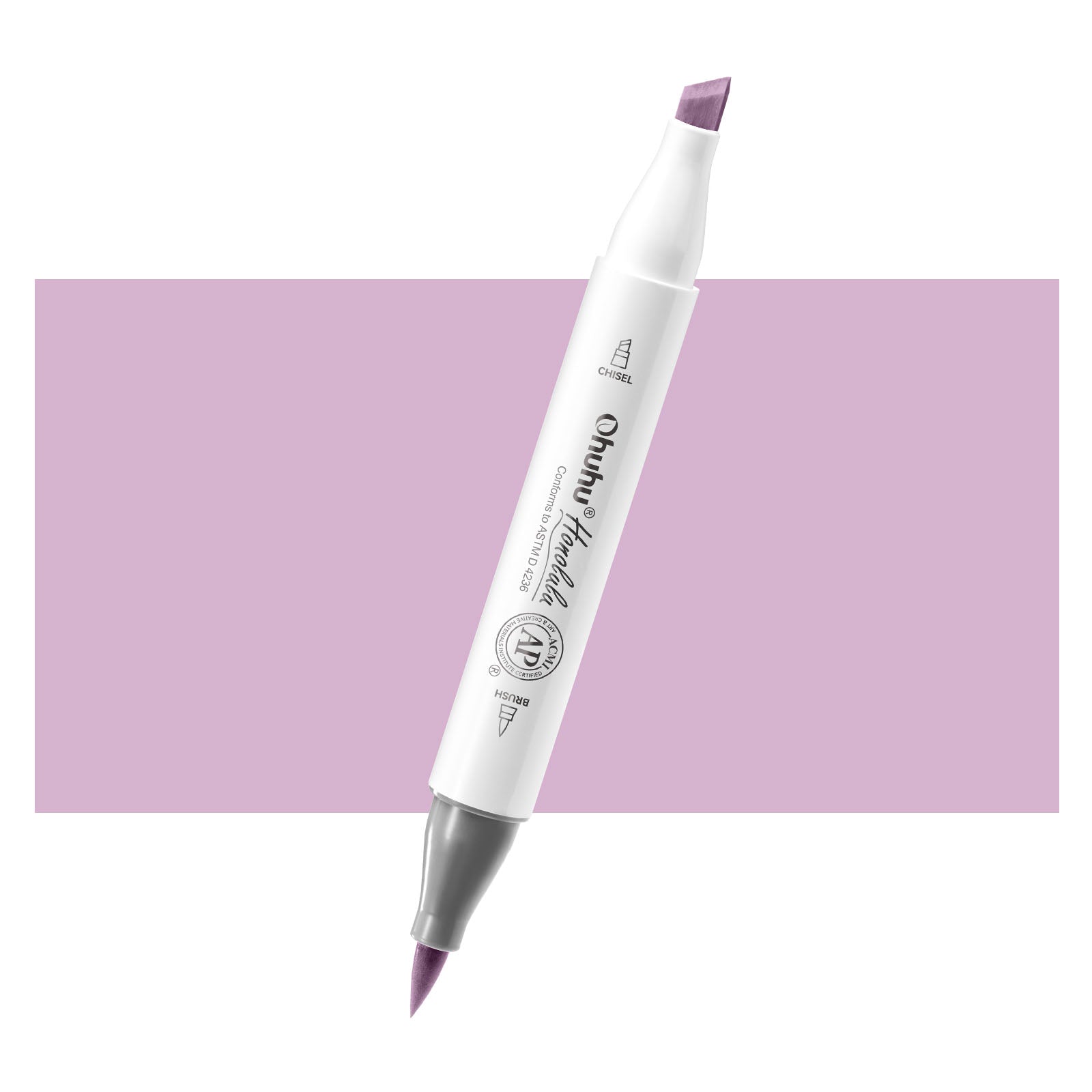 Ohuhu Honolulu P3 / V18 Individual Marker. Brush & Chisel