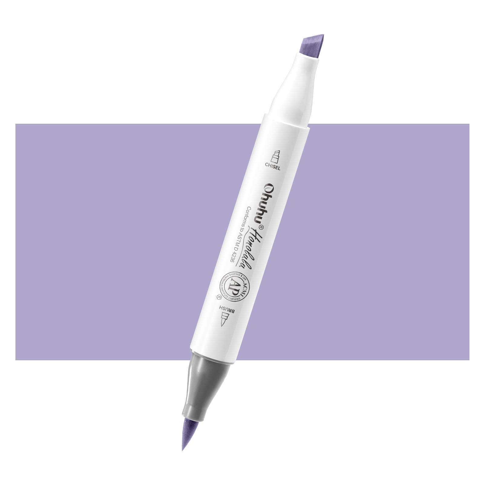 Ohuhu Honolulu V250 / V46 Individual Marker. Brush & Chisel