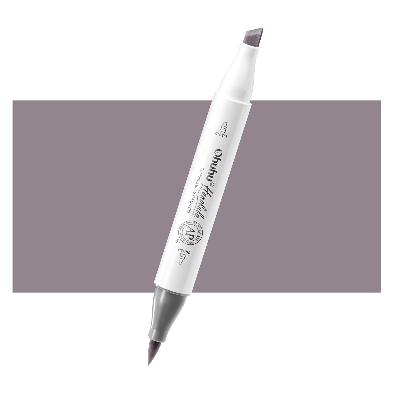 Ohuhu Honolulu RG080 / WG08 Individual Marker. Brush & Chisel