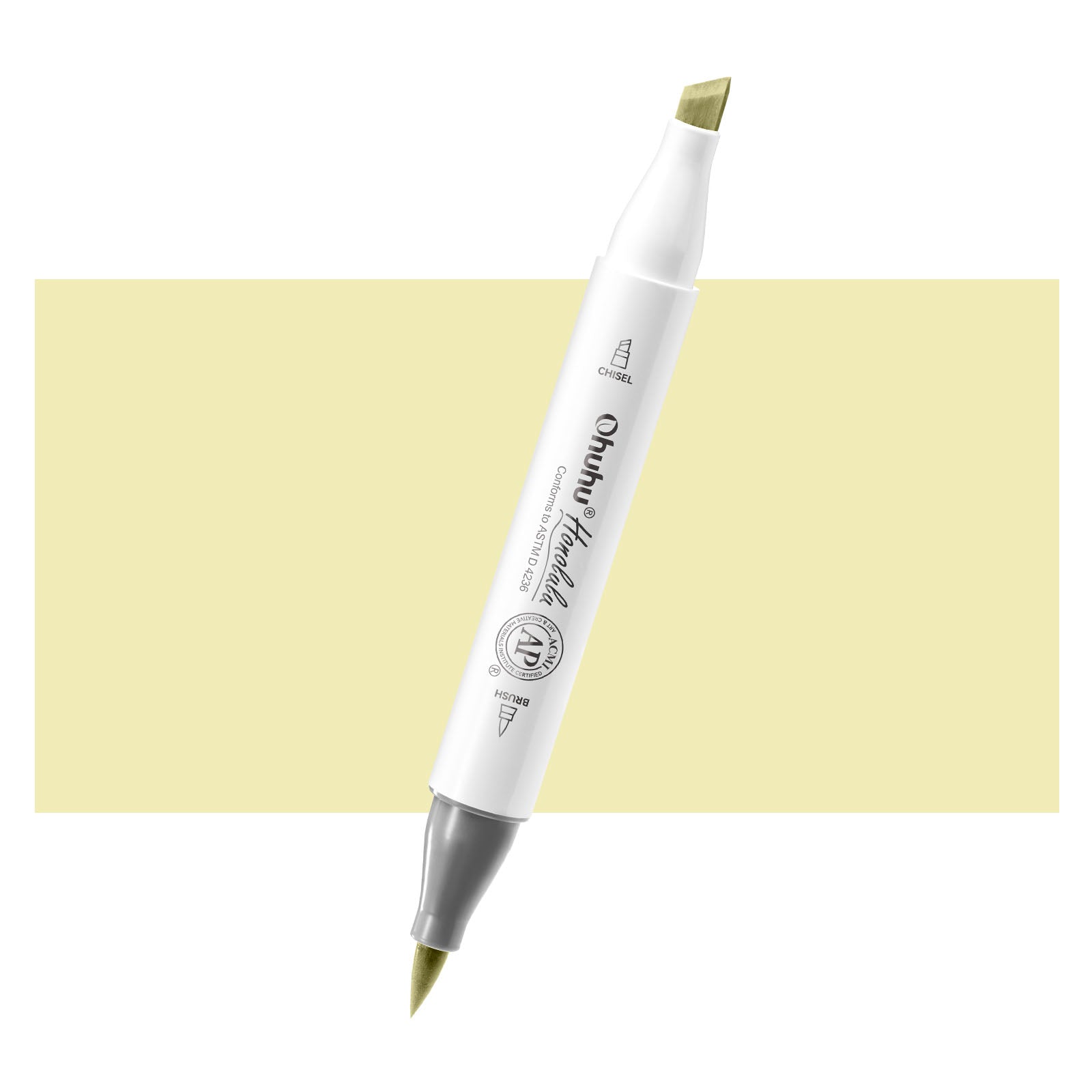 Ohuhu Honolulu Y030 / Y02 Individual Marker. Brush & Chisel
