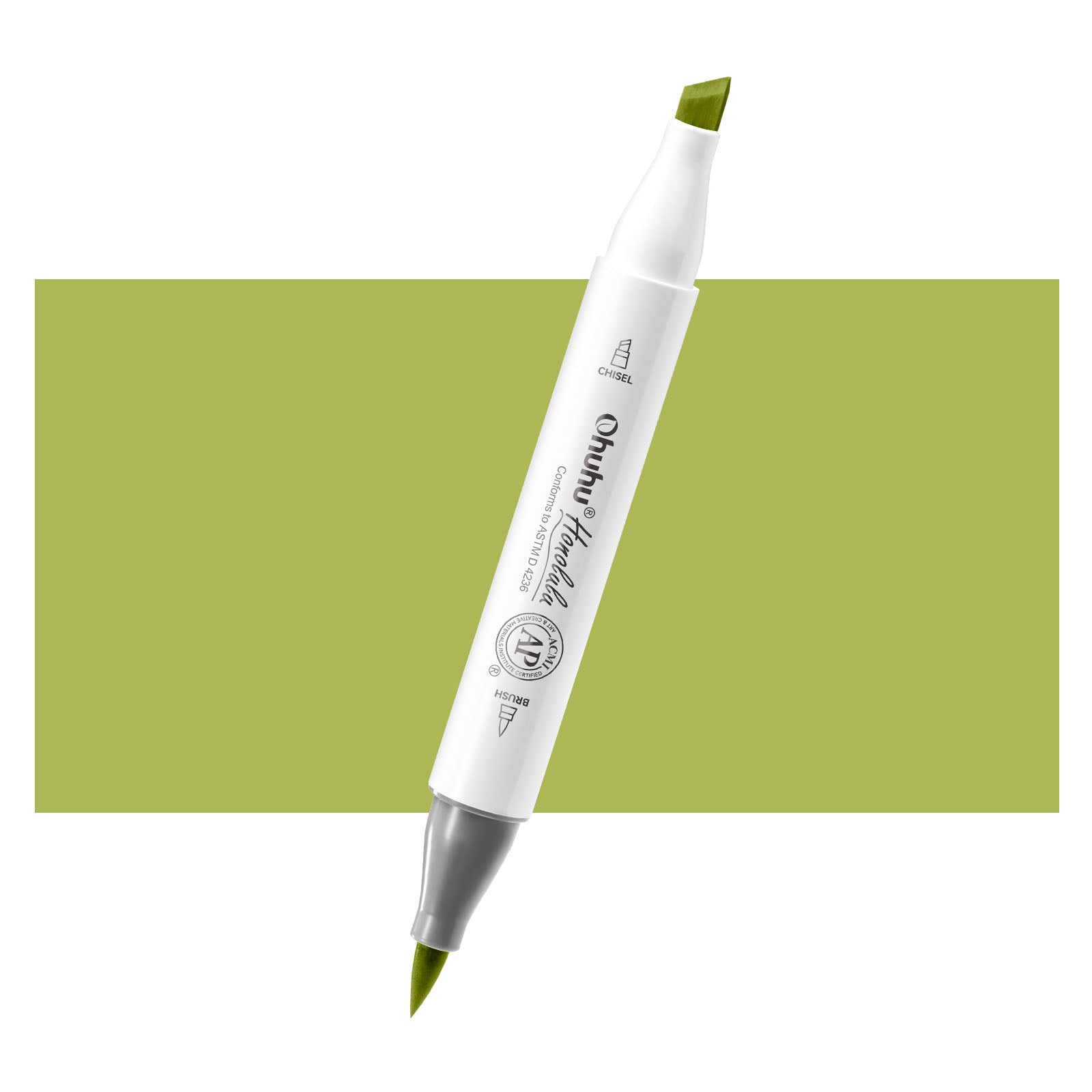 Ohuhu Honolulu GY5 / YG211 Individual Marker. Brush & Chisel