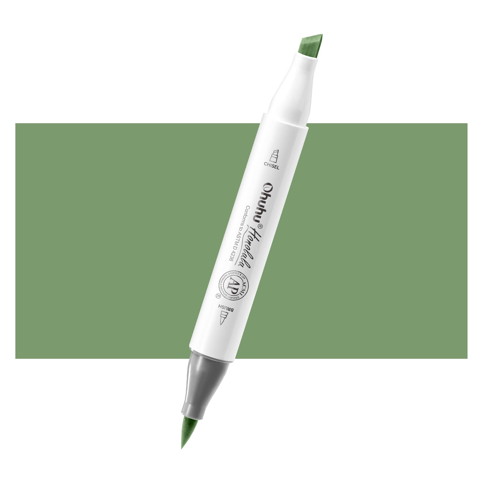 Ohuhu Honolulu G470 / YG413 Individual Marker. Brush & Chisel