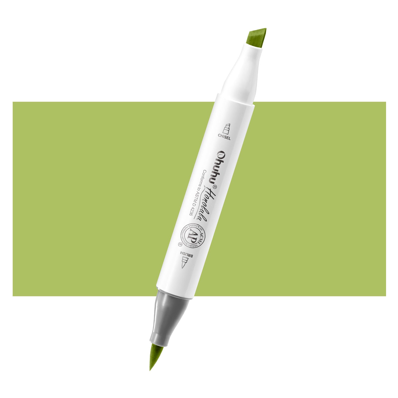 Ohuhu Honolulu GY3 / YG510 Individual Marker. Brush & Chisel