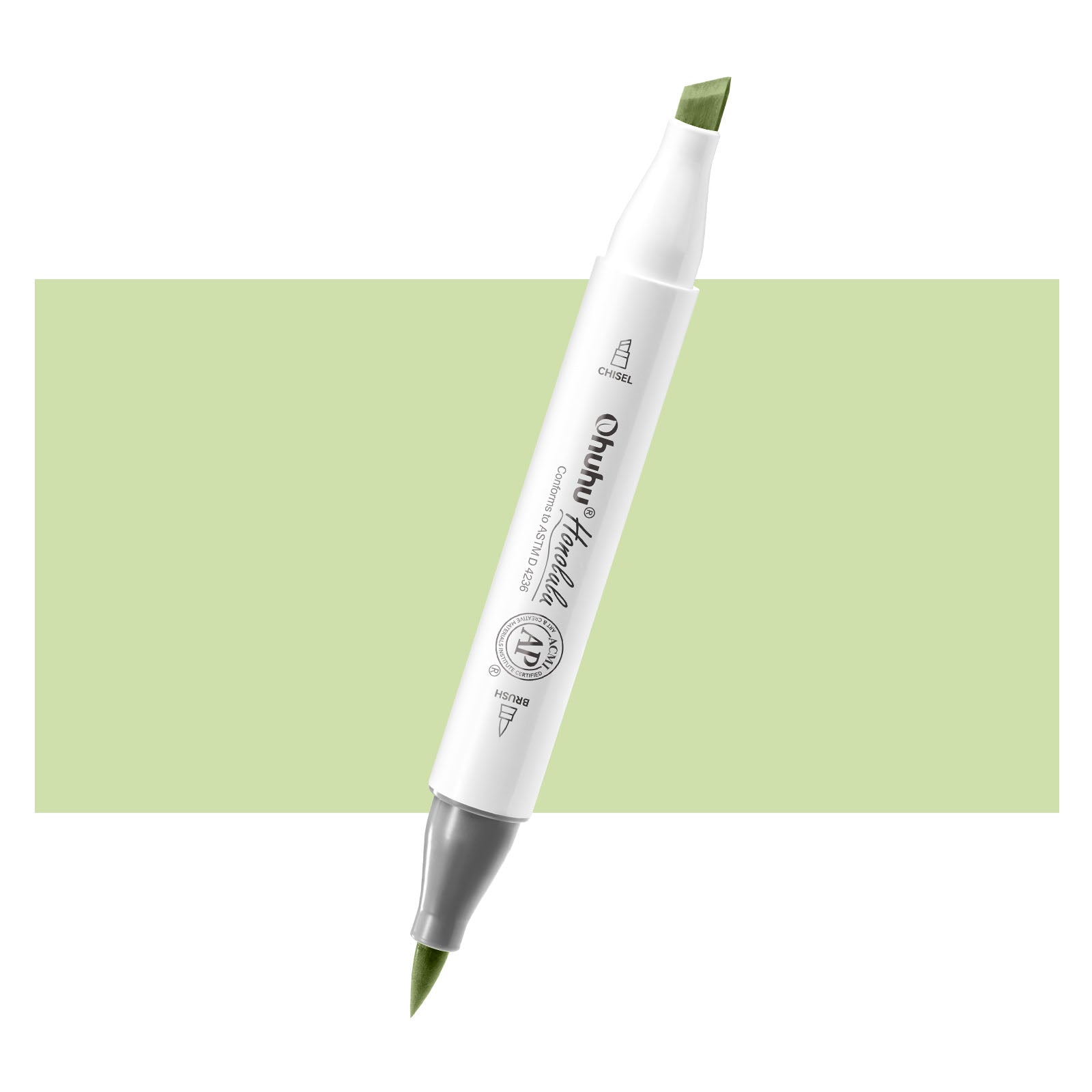 Ohuhu Honolulu G130 / YG66 Individual Marker. Brush & Chisel