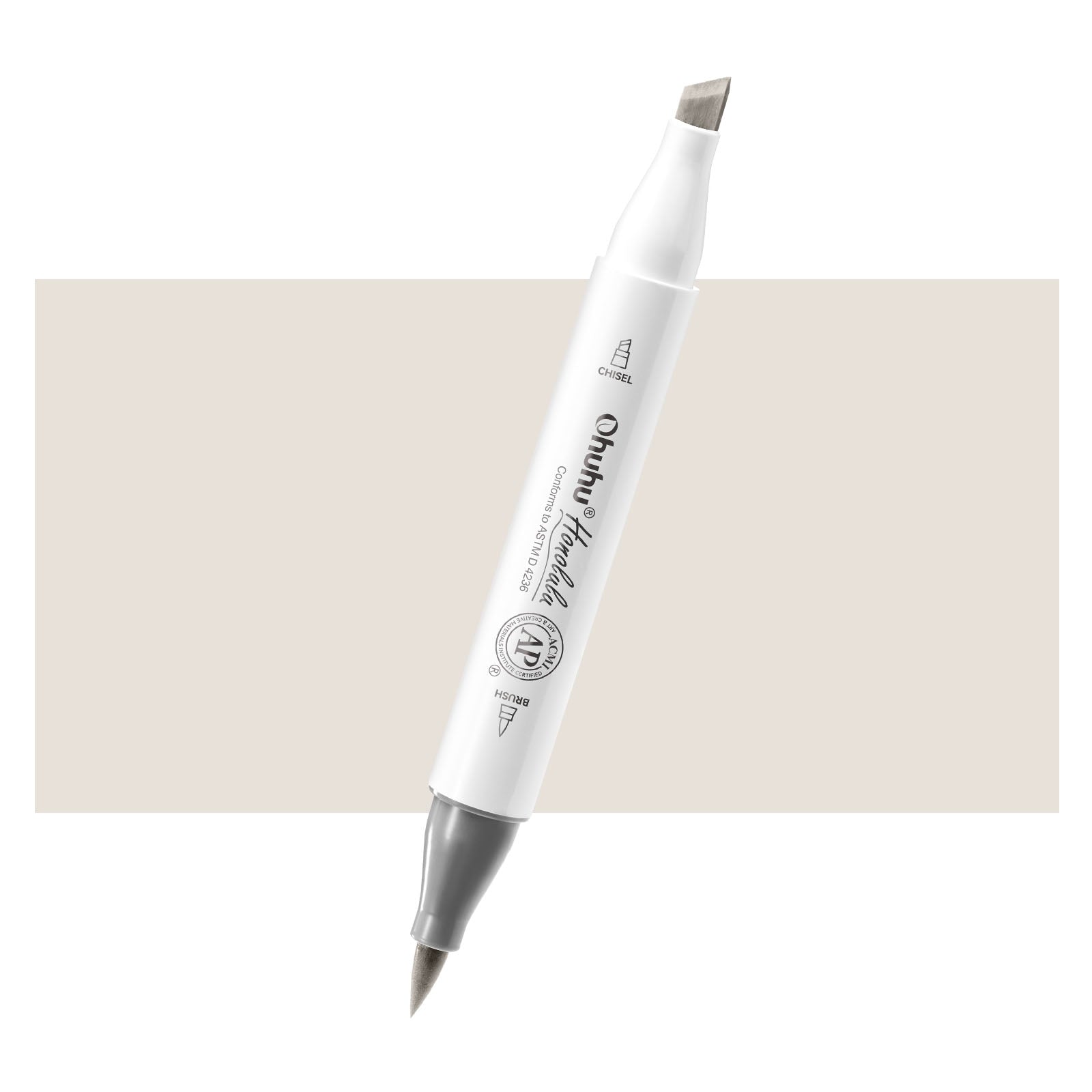 Ohuhu Honolulu RG030 / YGY02 Individual Marker. Brush & Chisel