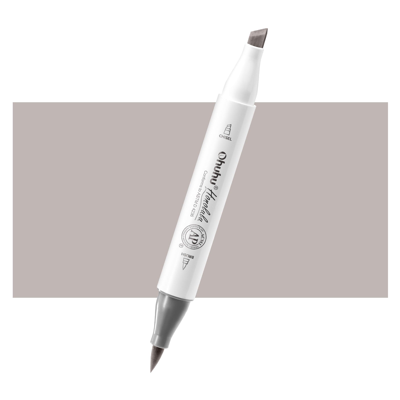 Ohuhu Honolulu RG050 / YGY05 Individual Marker. Brush & Chisel