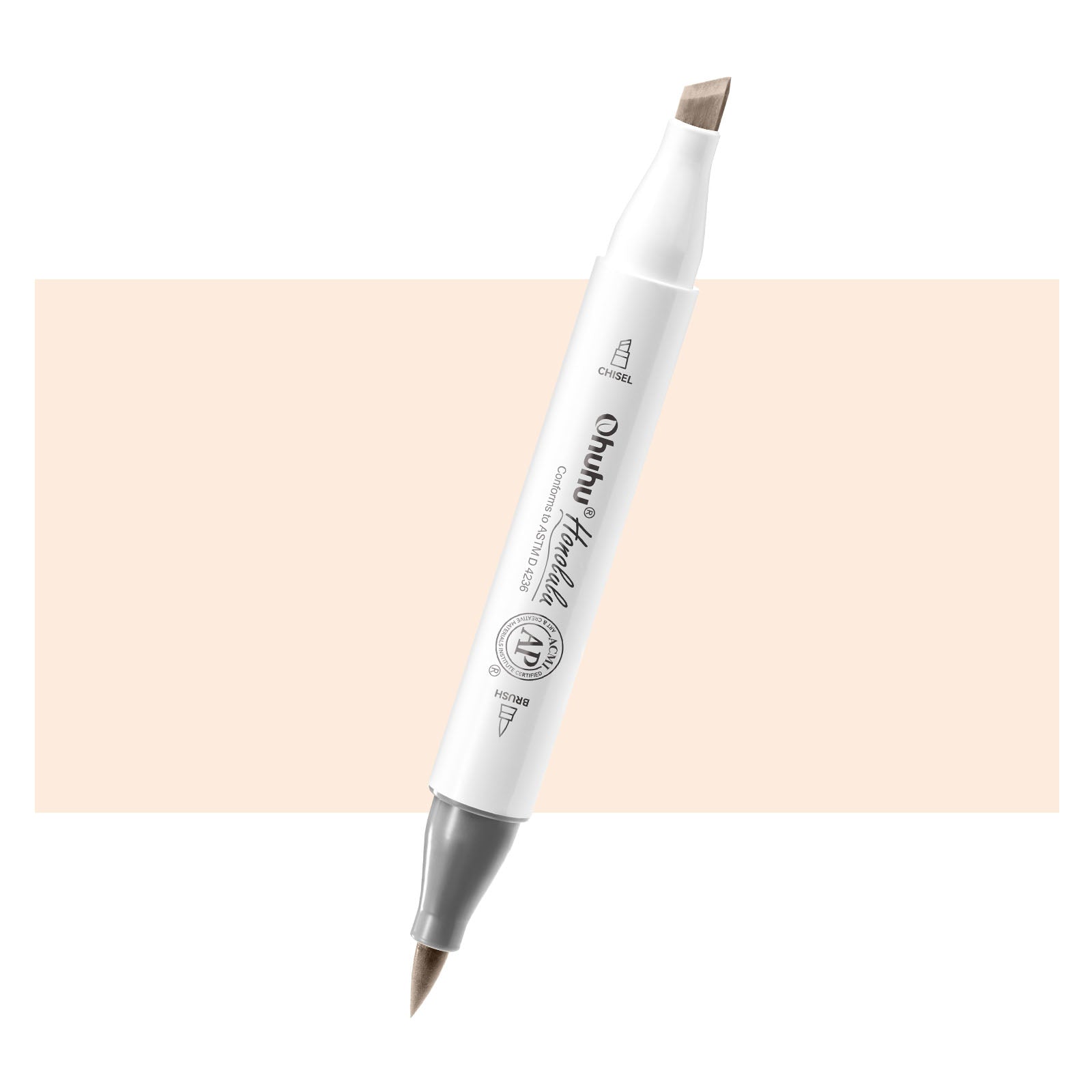 Ohuhu Honolulu E010 / YR00 Individual Marker. Brush & Chisel