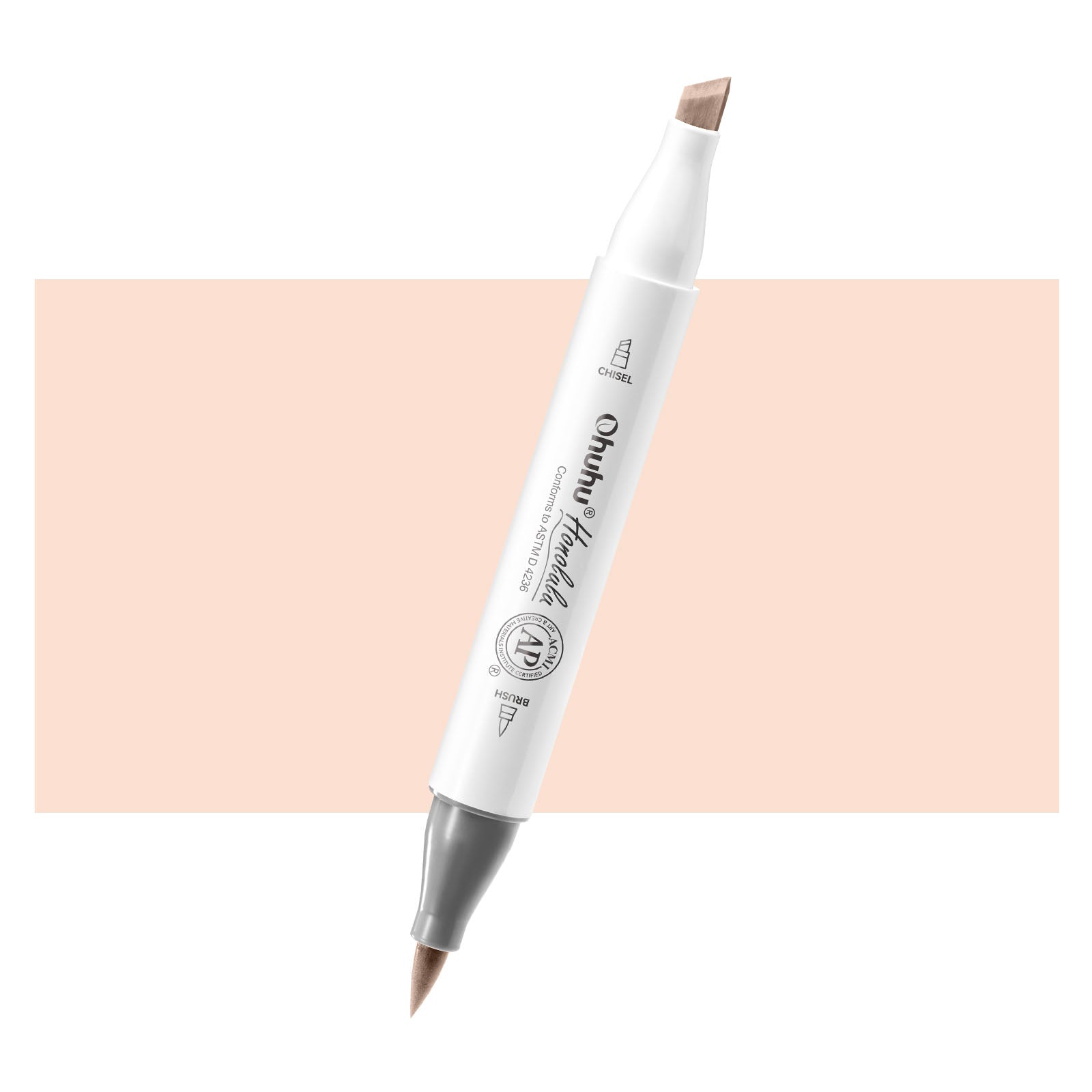 Ohuhu Honolulu YR110 / YR11 Individual Marker. Brush & Chisel