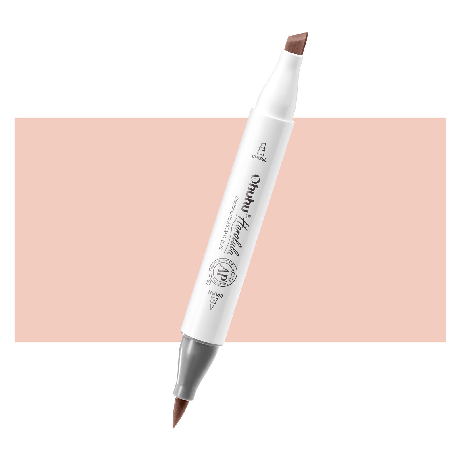 Ohuhu Honolulu E030 / YR45 Individual Marker. Brush & Chisel