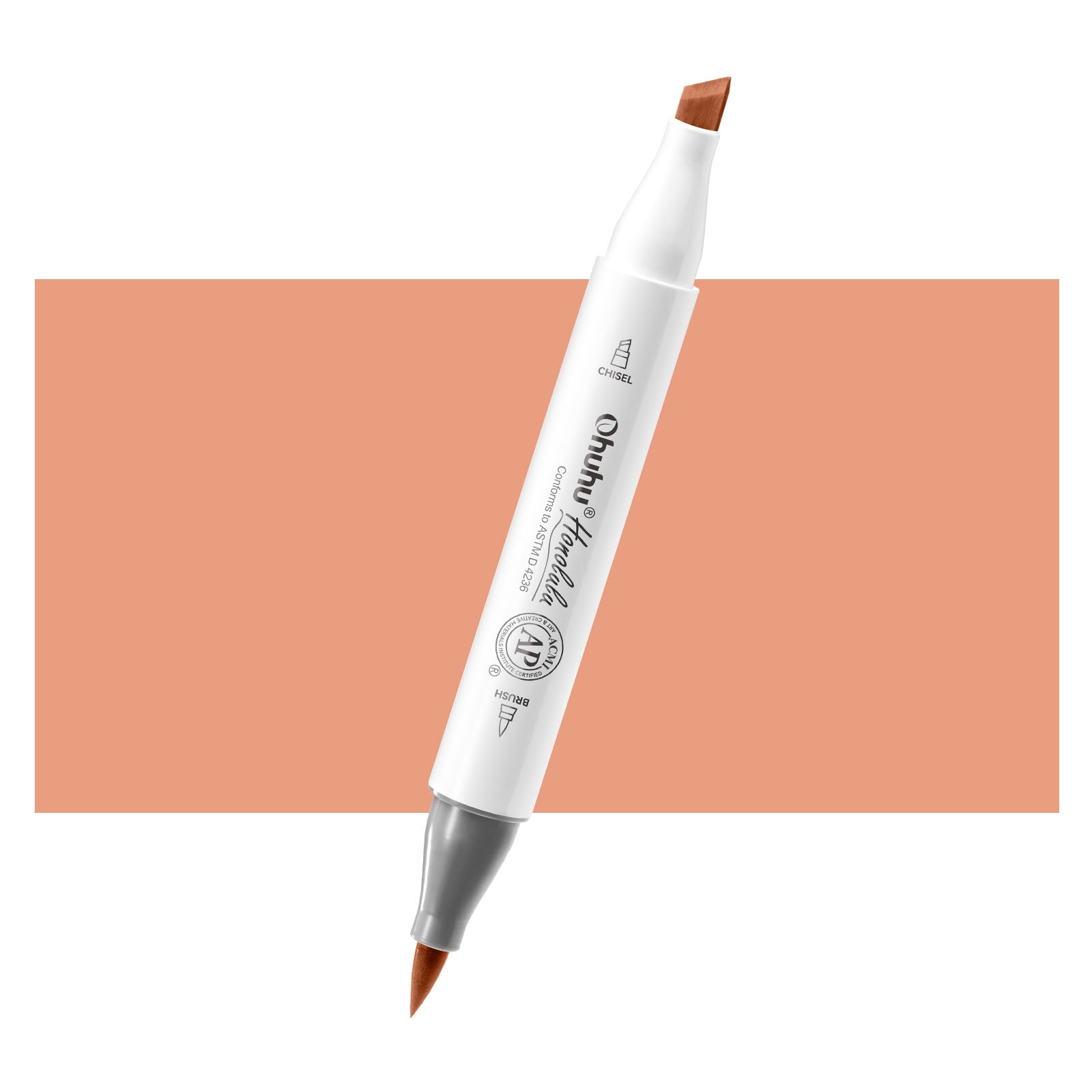 Ohuhu Honolulu YR090 / YR511 Individual Marker. Brush & Chisel