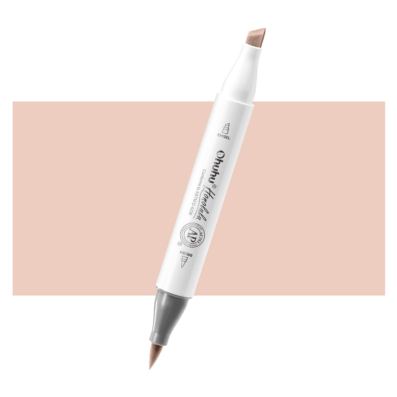 Ohuhu Honolulu E470 / YR55 Individual Marker. Brush & Chisel