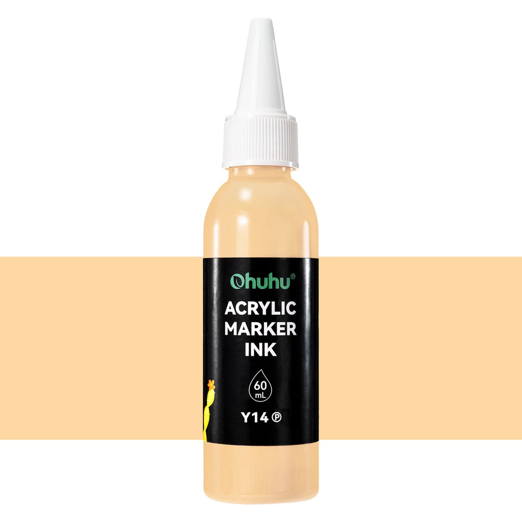 Ohuhu Acrylic Marker Ink Refill for Mauna Kea & Hanauma Series