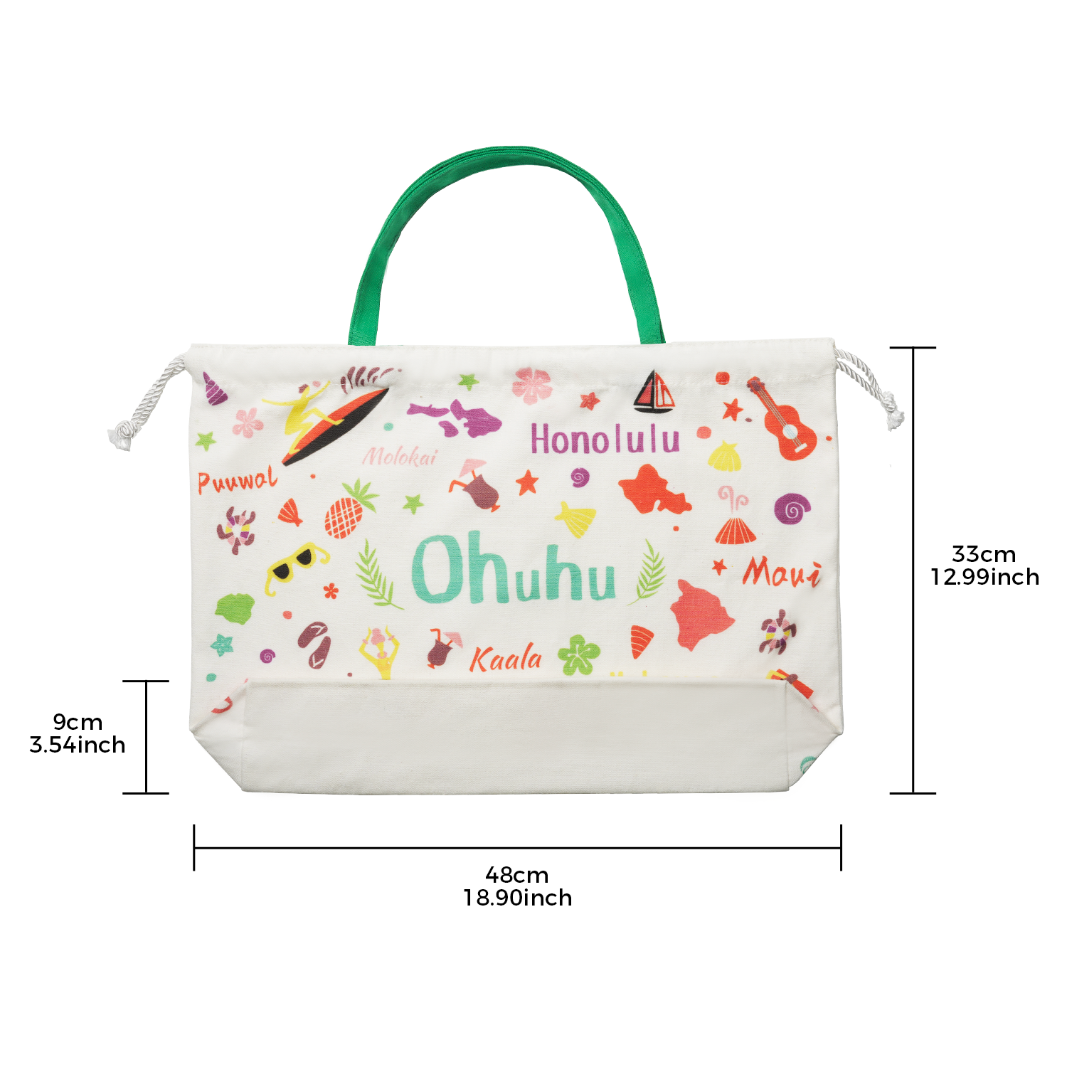 Ohuhu Canvas Gift Bag for Multi-purpose. Available in Two Sizes