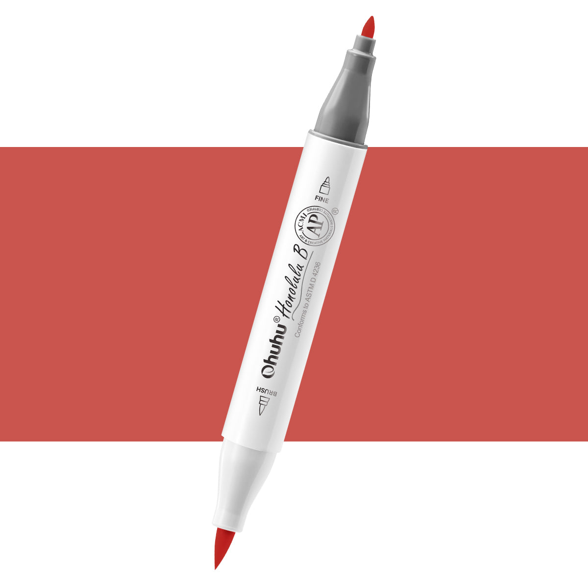 Ohuhu Honolulu B R014 (Replace R2) Individual Marker. Brush & Fine