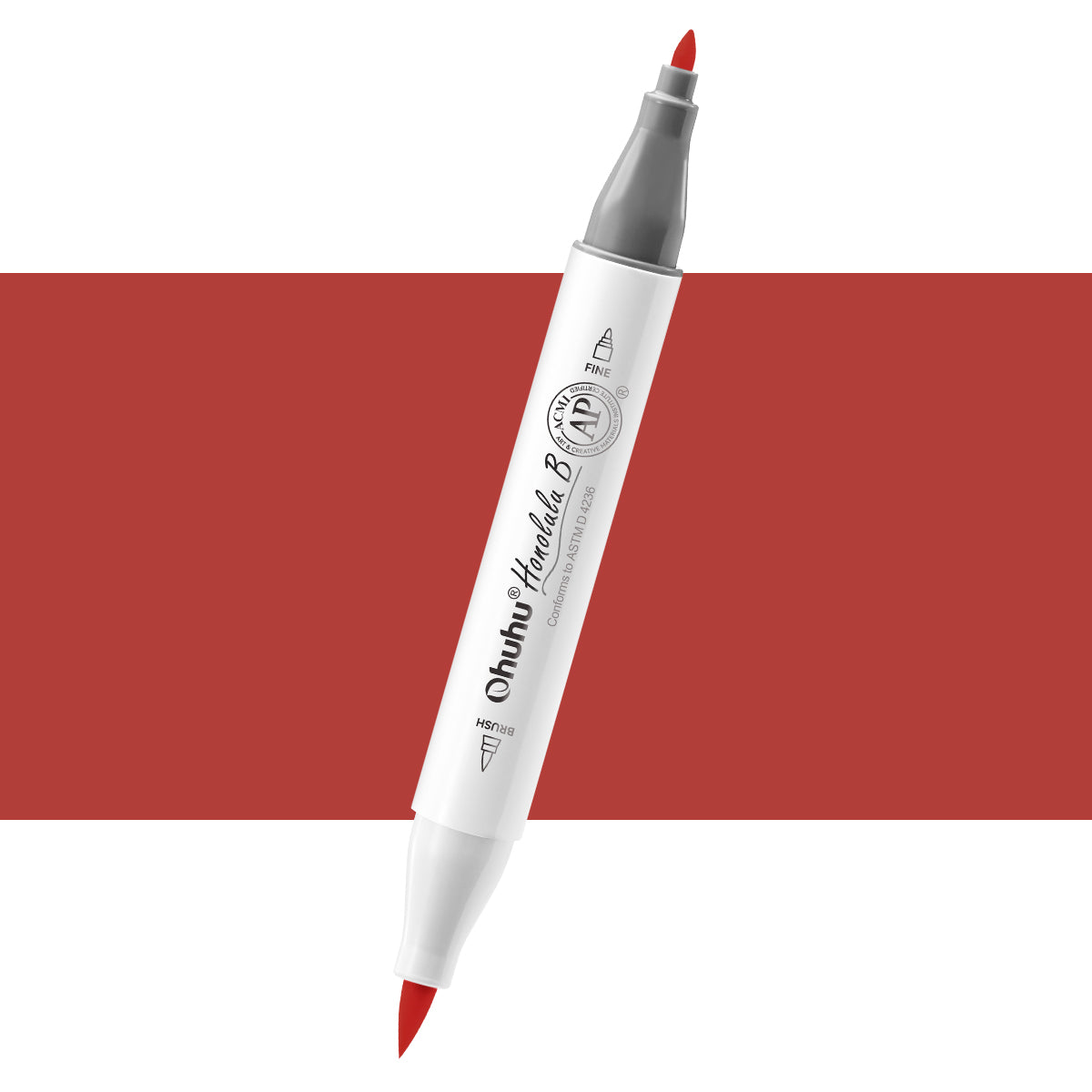 Ohuhu Honolulu B R016 (Replace R180) Individual Marker. Brush & Fine