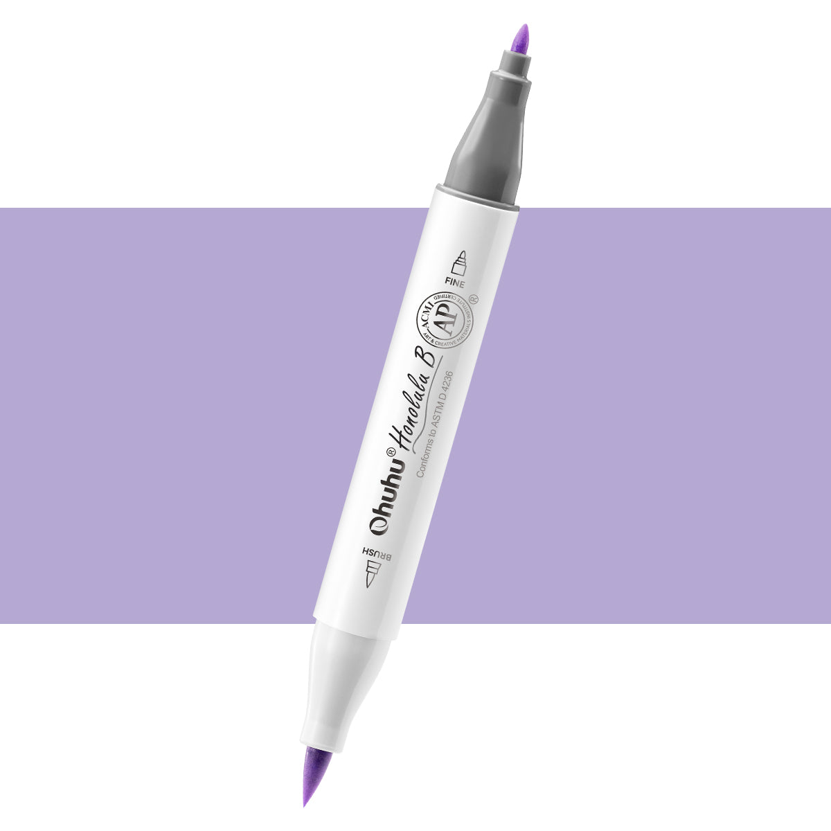 Ohuhu Honolulu B V46 (Replace V250) Individual Marker. Brush & Fine