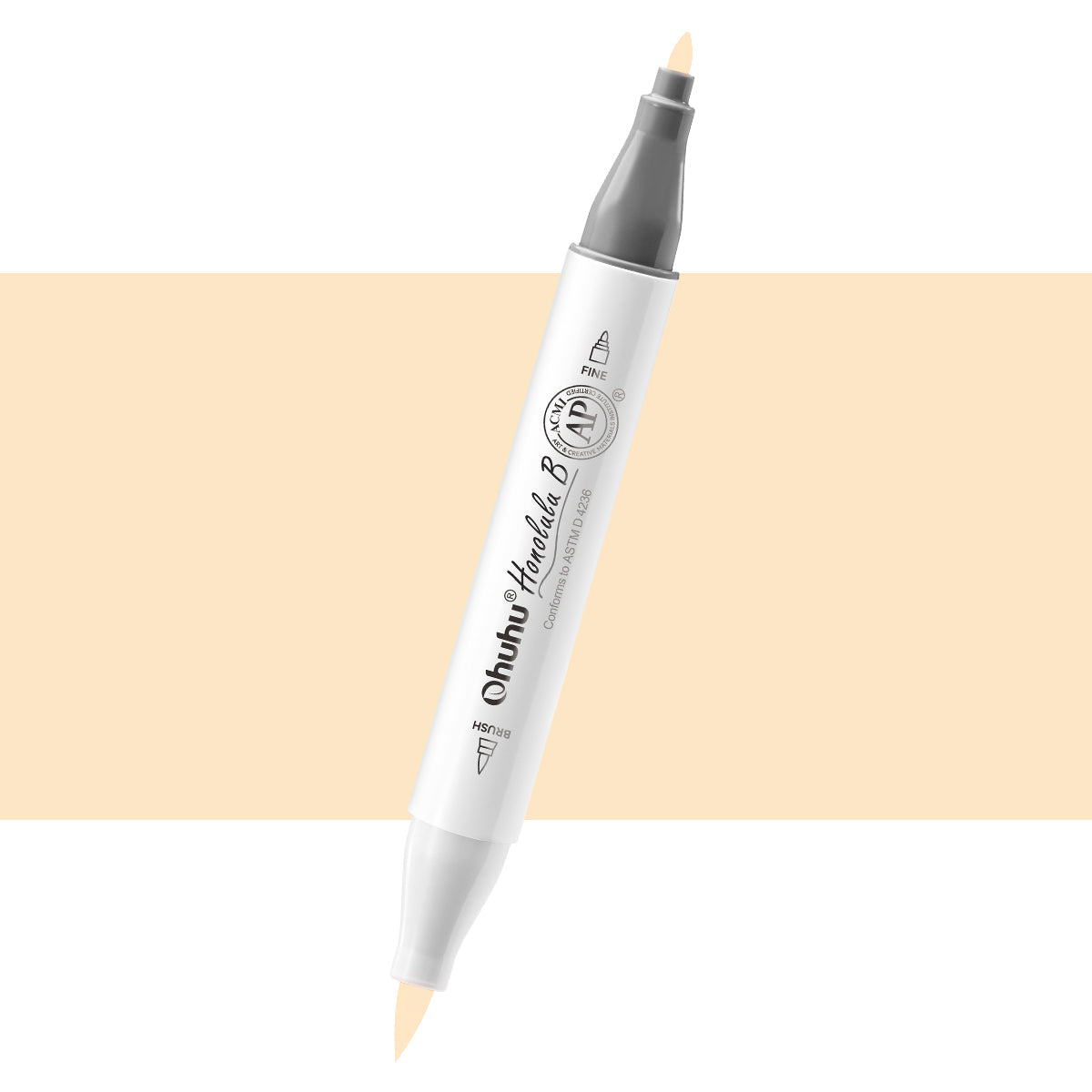 Ohuhu Honolulu B Y55 (Replace Y120) Individual Marker. Brush & Fine