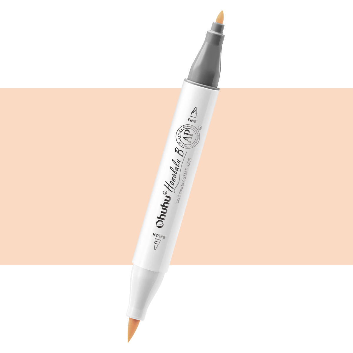 Ohuhu Honolulu B YR06 (Replace E090) Individual Marker. Brush & Fine